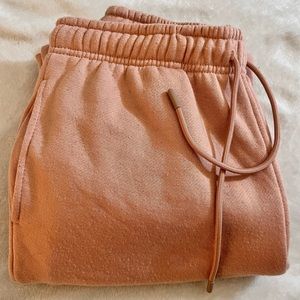 Baby pink sweatpants